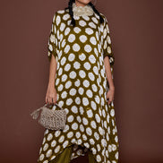 Bandhani Rosetta Kurta and Pant Set – Chakri