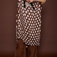Bandhani Rosetta Kurta and Pant Set Chakr