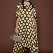 Bandhani Rosetta Kurta and Pant Set Chakr