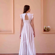 Betty Dress and Jacket Set - White