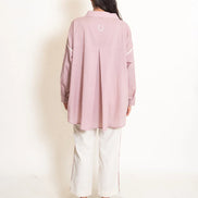 Clam Set (Top + Pants) Mul Cotton Ash Pink