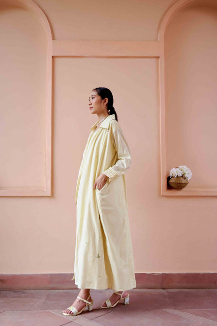 Clara Dress and Jacket Set - Yellow