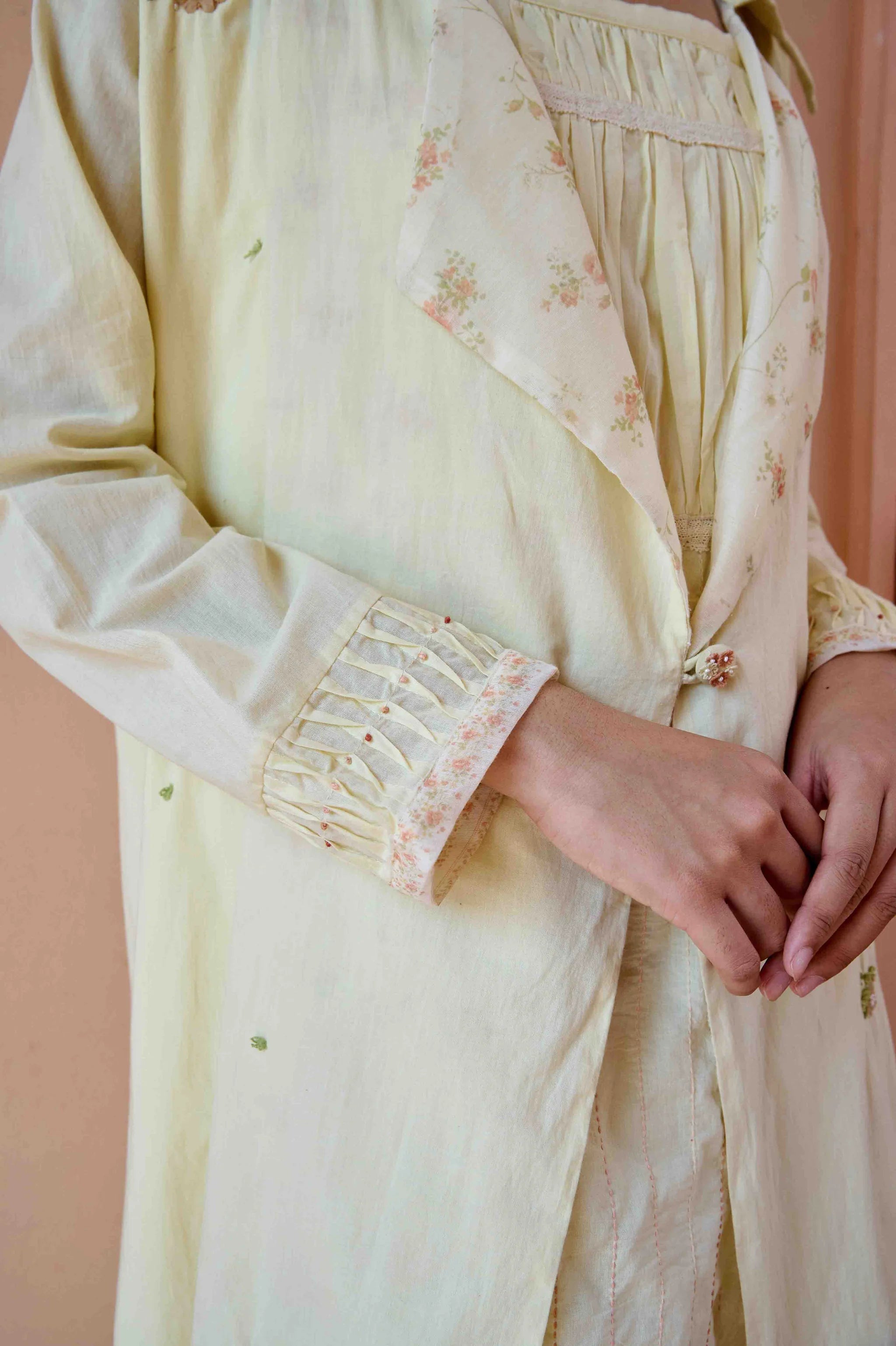 Clara Dress and Jacket Set - Yellow