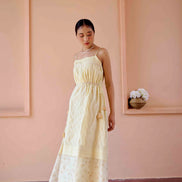 Clara Dress and Jacket Set - Yellow