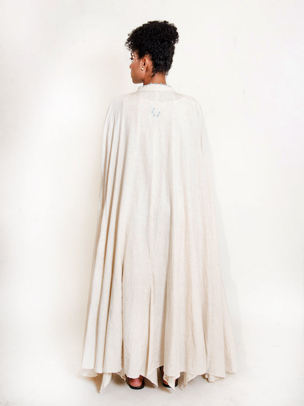 Crab Dress Handwoven - Beige