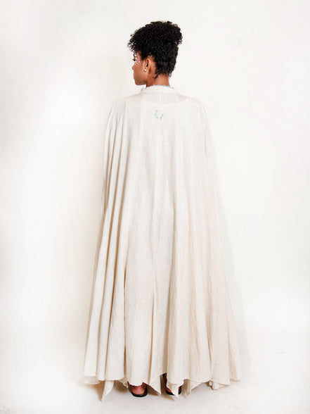 Crab Dress Handwoven - Beige