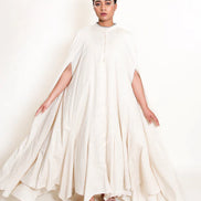 Crab Dress Handwoven - Beige