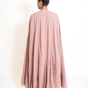 Crab Dress Handwoven -Ash Pink