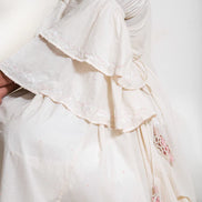 Dolph Dress Handwoven – Beige
