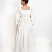 Dolph Dress Handwoven – Beige