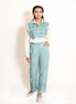 Finn Set (Top + Pants) Mul Cotton Mint Green