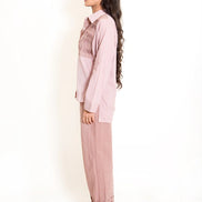 Finn Set (Top + Pants) Mul Cotton Ash Pink