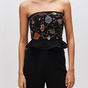 Forest Flower Corset Top