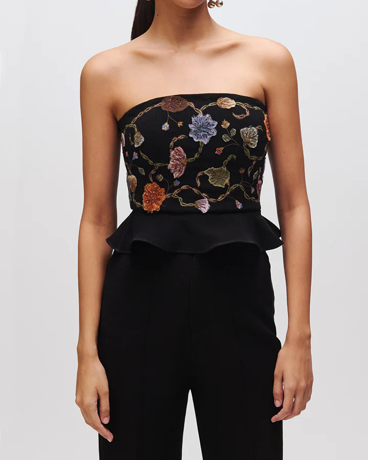 Forest Flower Corset Top