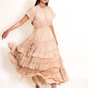 Jellf Dress Mul Cotton - Ivory