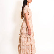 Jellf Dress Mul Cotton - Ivory