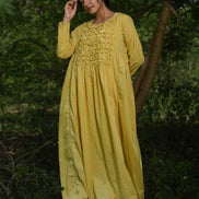 Jeremiah Dress - Yellow Yorker