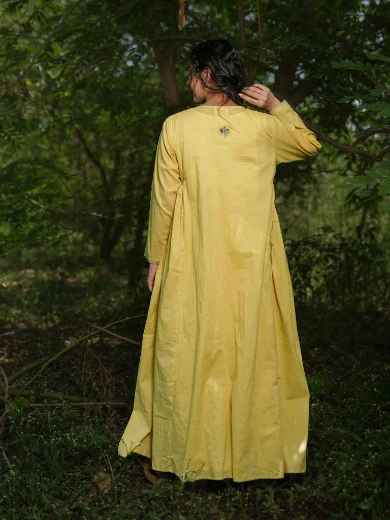 Jeremiah Dress - Yellow Yorker