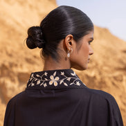 Linear Kaftan - Black