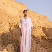 Linear Kaftan - Desert Sand