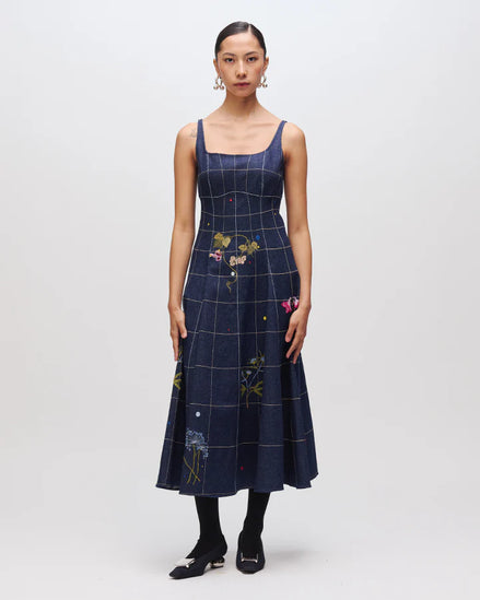 Lunar Lily Denim Dress