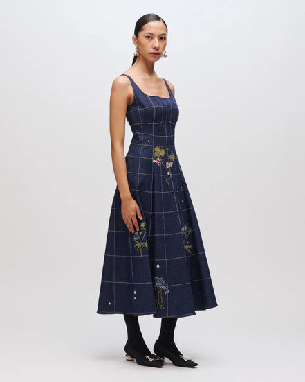 Lunar Lily Denim Dress