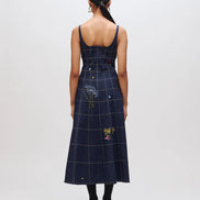 Lunar Lily Denim Dress