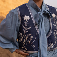 Lynor Jacket - Normandy & Blue