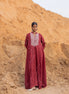 Mirage Dress - Maroon