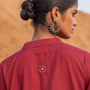 Mirage Dress - Maroon