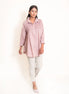 Mone Set (Top + Pants) Mul Cotton Ash Pink