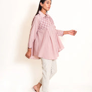 Mone Set (Top + Pants) Mul Cotton Ash Pink