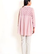 Mone Set (Top + Pants) Mul Cotton Ash Pink