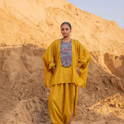 Mosaic Pants - Mustard