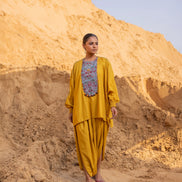 Mosaic Pants - Mustard