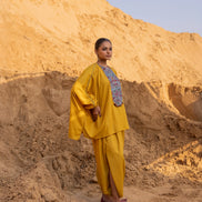 Mosaic Pants - Mustard