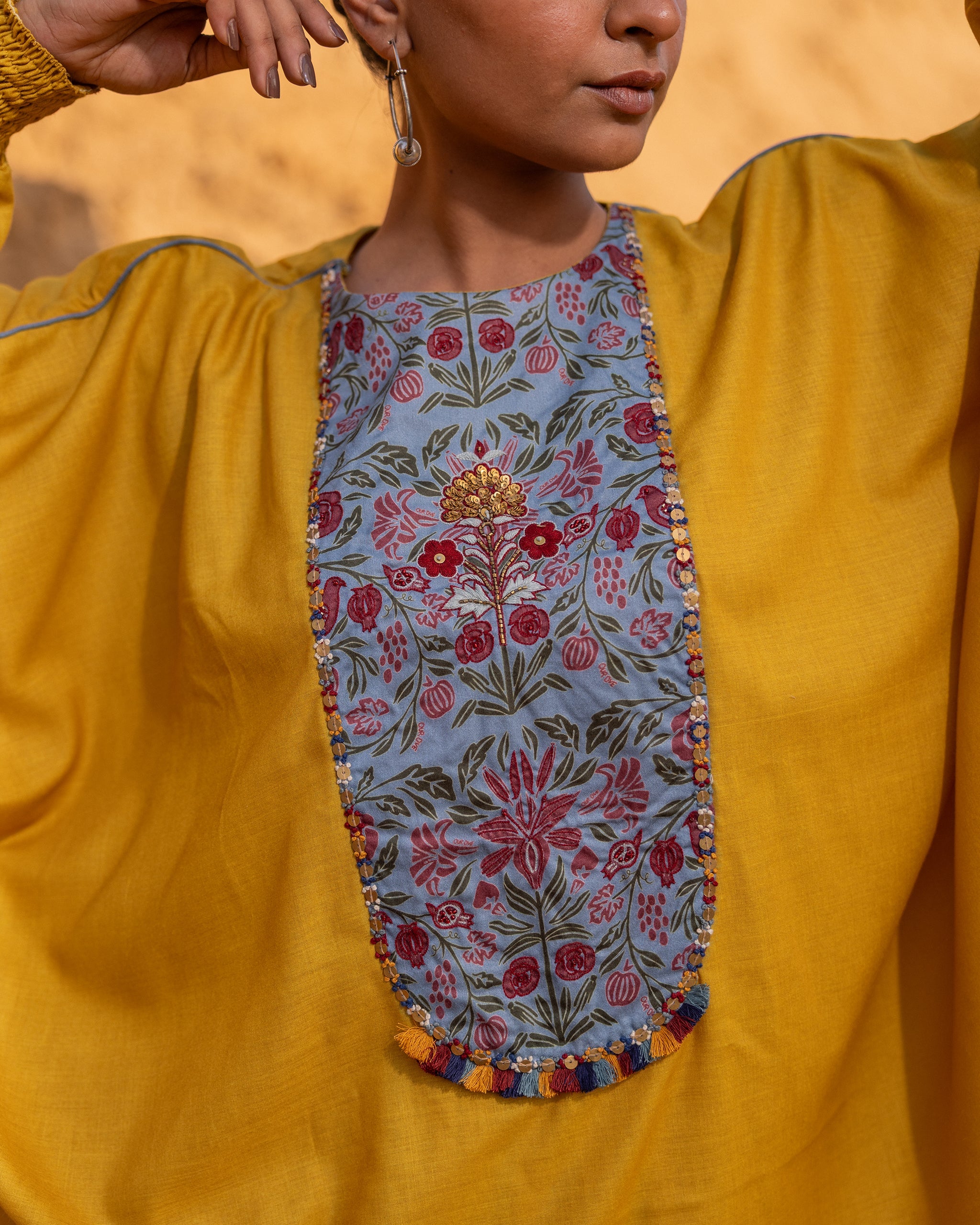 Mosaic Pants - Mustard