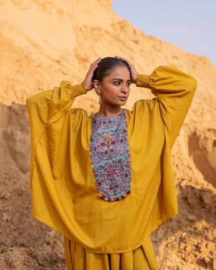 Mosaic Pants - Mustard