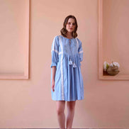 Navy Dress - Blue