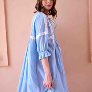 Navy Dress - Blue