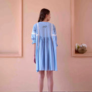 Navy Dress - Blue