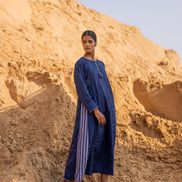 Oraan Dress - Indigo Blue