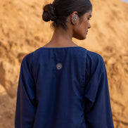 Oraan Dress - Indigo Blue