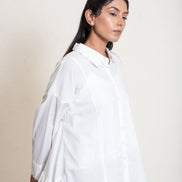 Otter Set (Top + Pants) Mul Cotton White