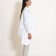 Otter Set (Top + Pants) Mul Cotton White