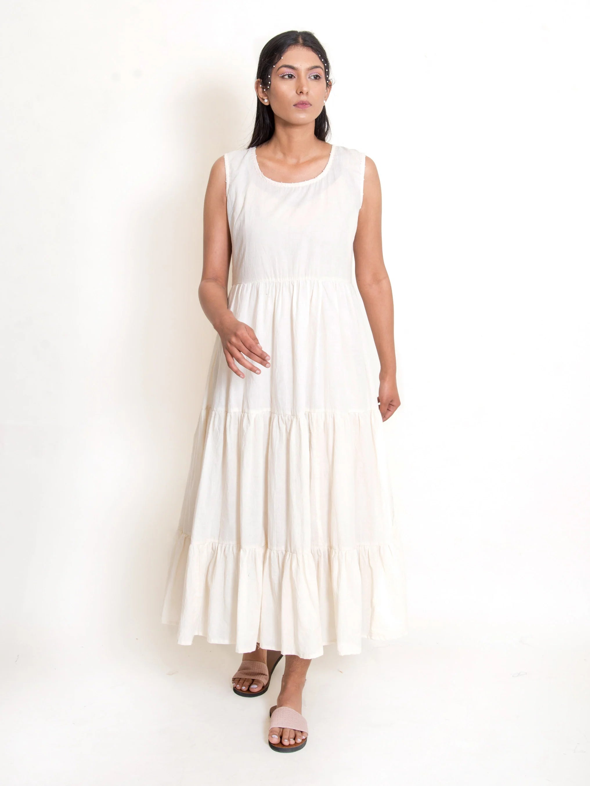 Pelican Set (Dress + Jacket) Mul Cotton - Apple green