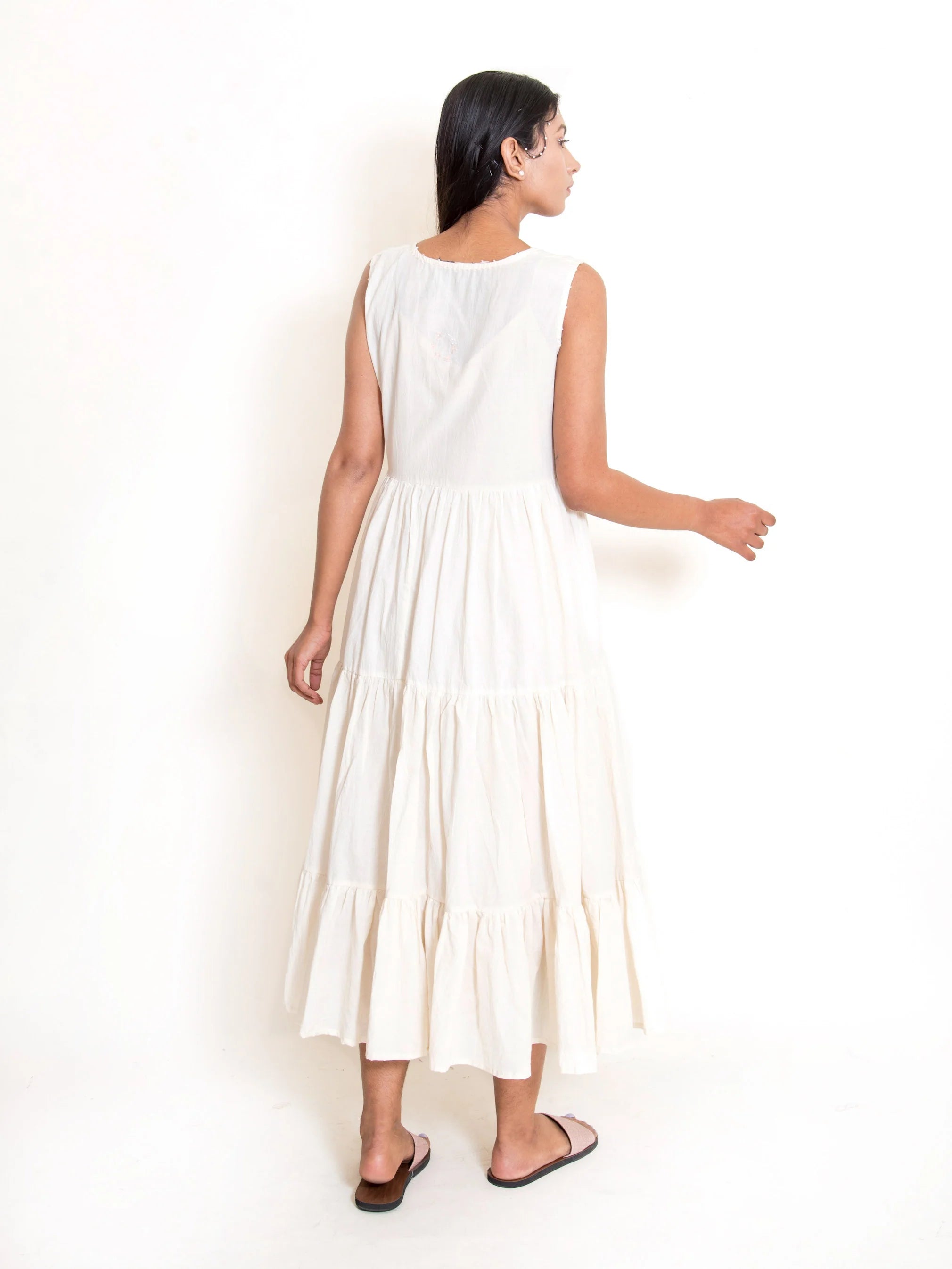 Pelican Set (Dress + Jacket) Mul Cotton - Apple green