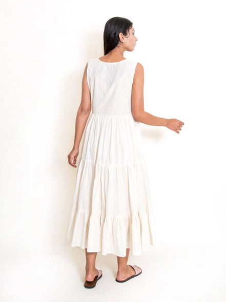 Pelican Set (Dress + Jacket) Mul Cotton - Apple green