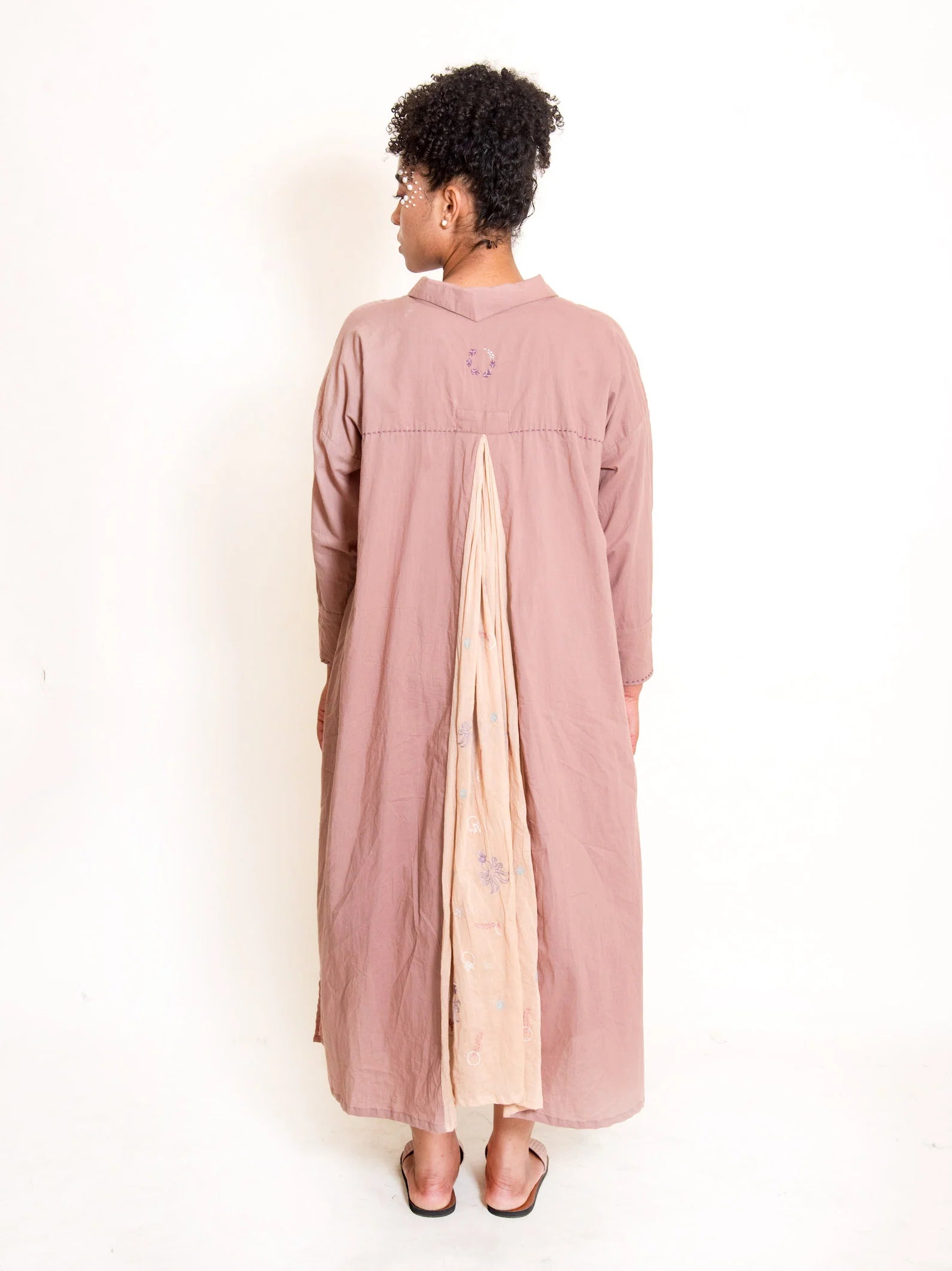 Poc Dress Mul Cotton - Ash Pink