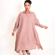 Poc Dress Mul Cotton - Ash Pink
